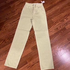 Pacsun Green 90s Boyfriend Jeans